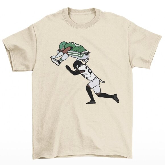 Gildan Other - NEW Saquon Barkley Backwards Hurdle T-Shirt